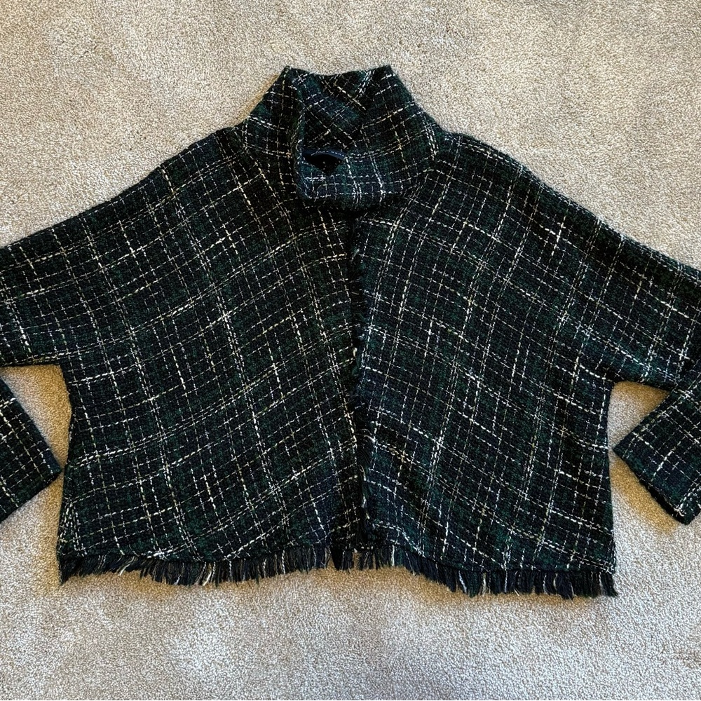 Zara Women’s tweed sweater
